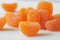 Orange Vitamin C Gummy Supplements