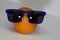 Orange Wearing Sunglasses