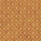 Orange and White Aum Hindu Symbol Tile Pattern Repeat Background
