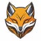 Orange and White Fox: AI Generative Logo and Mascot