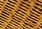 Orange Wicker basket braided texture.