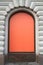 Orange Window, Copy-space