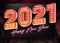 Orange Yellow 3D Steampunk Neon 2021 Sign