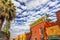 Orange Yellow Town Street San Miguel de Allende Mexico