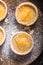 Orange zesty homemade tarts