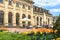 Orangerie terrace of Castle Garden in Fulda, Germany