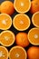 Oranges food background