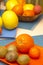 Oranges, kiwi and grapefruit