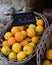 Oranges from Majorca on sale in Valldemossa