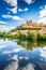 Orb River And Cathedral In Beziers, France