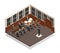 Orchestra Isometric Illustration