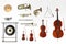 Orchestra musical instruments