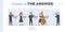 Orchestra Playing Music Landing Page Template. Conductor and Musicians Characters with Instruments Performing on Stage