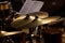 Orchestral cymbals