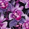 Orchid Elegance Seamless Delight