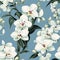 Orchid Magic Floral Pattern