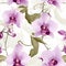 Orchid painting for wall art