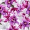 Orchid Reverie Floral Pattern