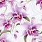 Orchid Reverie Floral Pattern