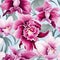 Orchid Serenity Floral Pattern