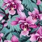 Orchid Whimsy Seamless Pattern