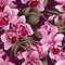 Orchid Whisper Floral Pattern Delight