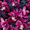 Orchid Whispers Floral Pattern