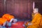 Ordain become a novice monk or little neophyte