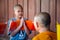 Ordain become a novice monk or little neophyte