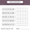 Ordering numbers worksheet. Number range up to 100. Arrange the numbers from least to greatest. Mathematics