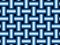 Orderly blue weave