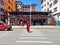 Ordinary day in the capital city Thimphu, Bhutan