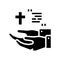 ordo christianity church glyph icon vector illustration