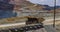 Ore hauling truck in the Santa Rita Chino open pit copper mine near Silver City, New Mexico.