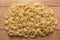 Orecchiette raw pasta shape texture