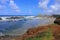 Oregon Coast, Seal Rock State Recreation Site, Sandy Beach and Seastacks on Stormy Spring Day, Pacific Northwest, USA