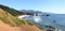 Oregon coastline panorama near Cannon beach.