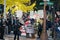 Oregon protest with women rights signs.