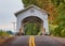 Oregon`s Gilkey Covered Bridge near Scio