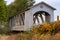 Oregon`s Gilkey Covered Bridge near Scio