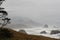 Oregon Sea Stacks with view of Cannon Beach