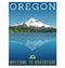 Oregon, United States travel poster