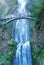 OREGON, US - AUGUST 19, 2017: Tourists visit Multnomah falls. Th