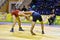 Orenburg, Russia 16 March 16, 2017 year: Boys compete in freestyle wrestling