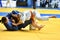 Orenburg, Russia - 21 October 2017: Girls compete in Judo