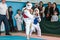 Orenburg, Russia - 23.04.2016: Taekwondo competitions among boys