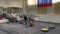 Orenburg, Russia, December 17, 2017 years: the boys compete in weightlifting failed attempt