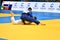 Orenburg, Russia - May 12-13 year 2018: Boys compete in Judo