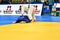 Orenburg, Russia - May 12-13 year 2018: Boys compete in Judo