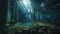 orescent colorsEnchanting Depths: Sunken Palace & Mermaid Mystique, Ultra HD & Fluorescent Details